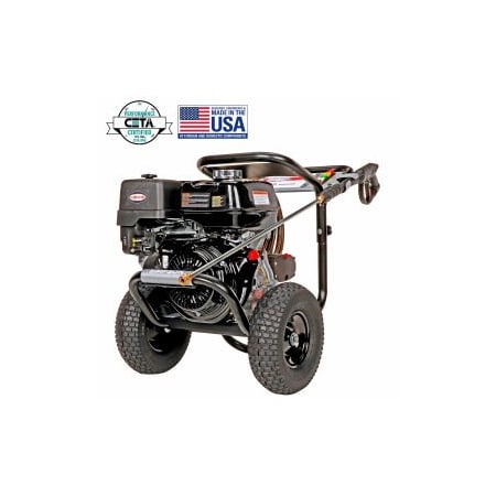 Fna Group Simpson PowerShot Gas Pressure Washer W/ Honda GX390 Engine, 4200 PSI, 4.0 GPM, 3/8" Hose 60456